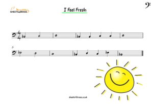 I Feel Fresh for trombone