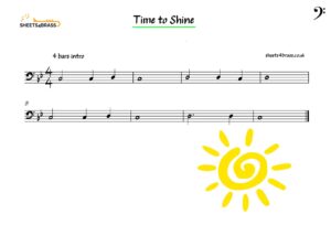 Time to Shine Music for trombone