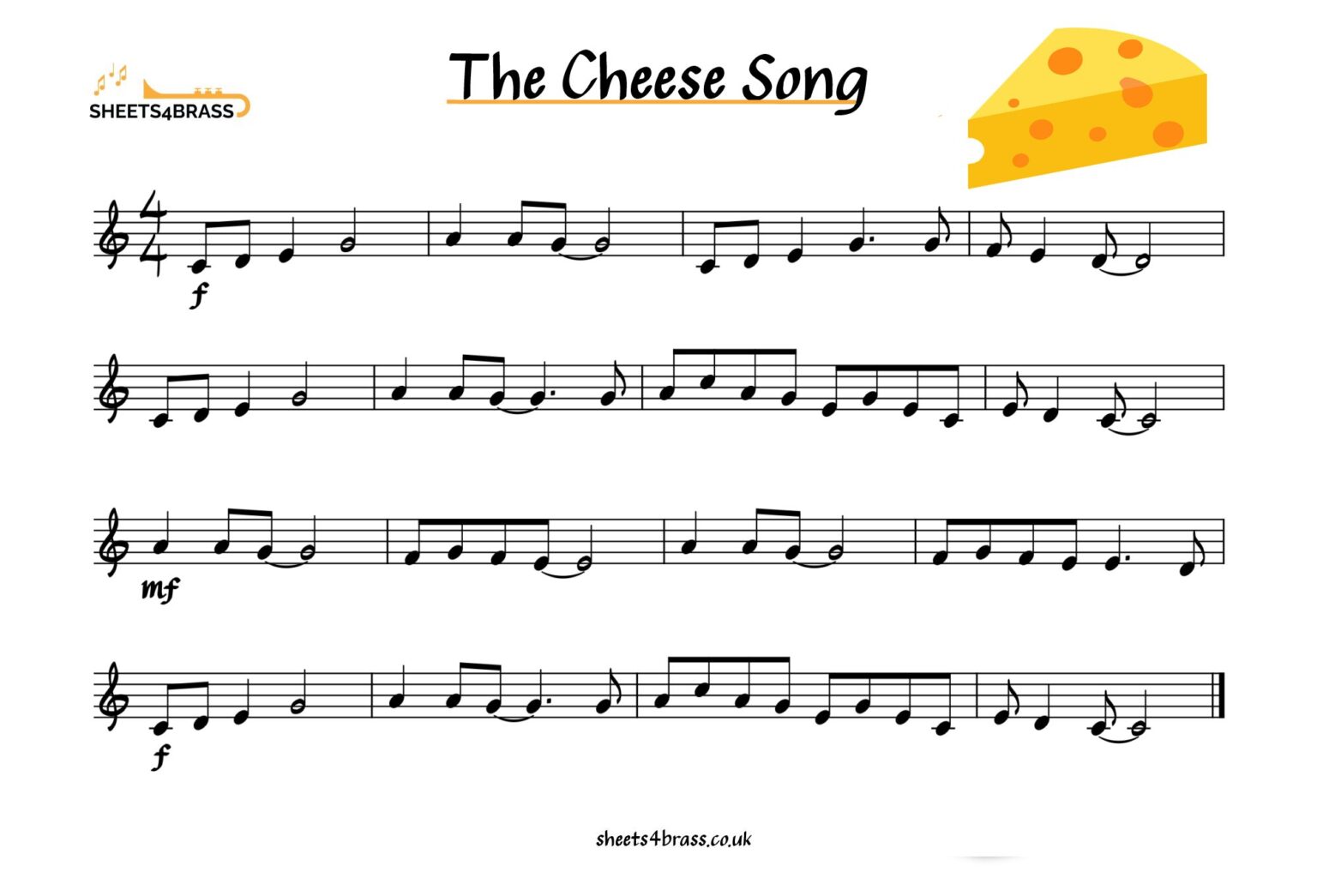 Free Sheet Music for Trumpet and other Brass Instruments