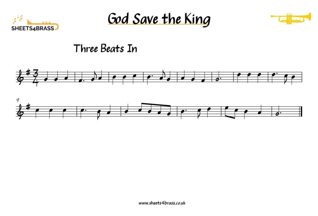 God Save the King for Trumpet