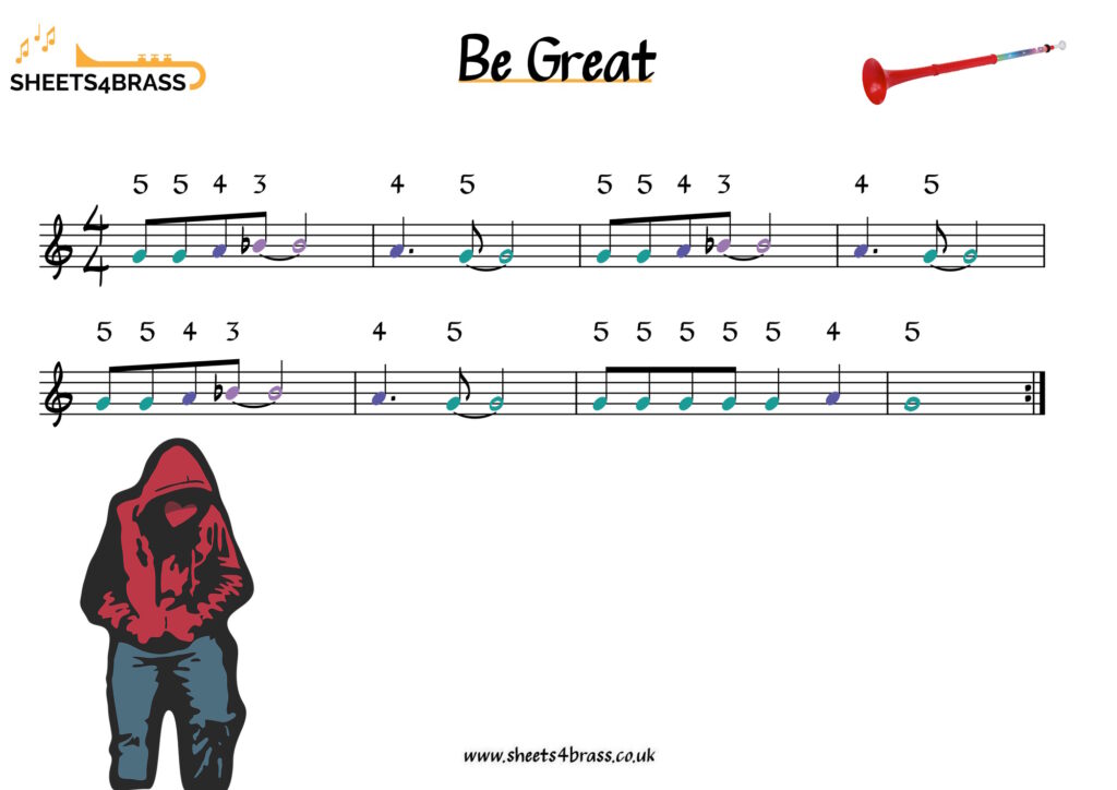 Be Great, pBuzz Sheet Music