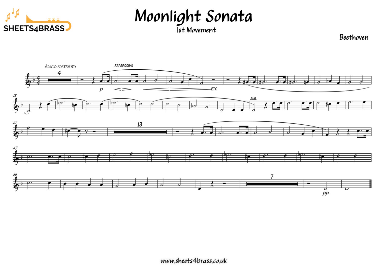 Moonlight Sonata – 1st Movement